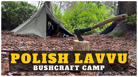 POLISH LAVVU Wild Camping Bushcraft Lavvu Bushcraft Wildcamping