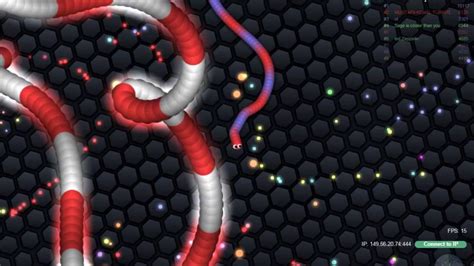 Slither Io Gameplay With Lagg