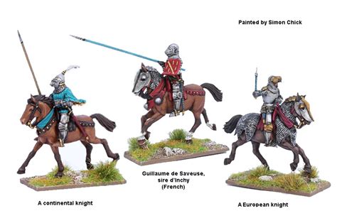 Perry Miniatures 28mm Hundred Years War Agincourt Mounted Knights 1415