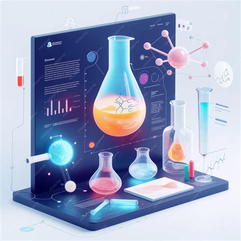 Premium Photo | Chemistry industry beyond the test tube to unlocking