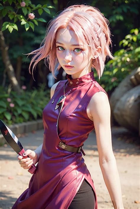 AI Generated Sakura Haruno 9GAG