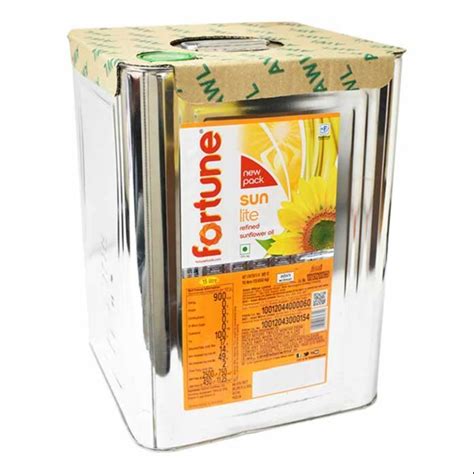 Liquid Mono Saturated Fortune Sunlite Refined Sunflower Oil Packaging