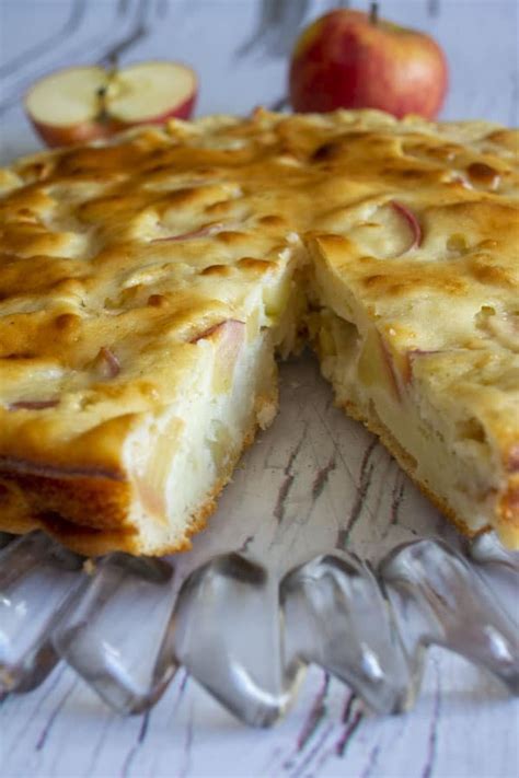 Recette Facile Du G Teau Aux Pommes Et Fromage Blanc