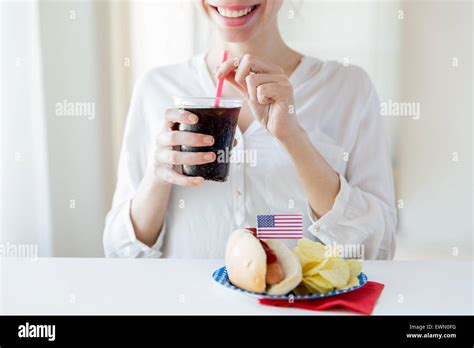 Woman Drinking Coca Cola Hi Res Stock Photography And Images Alamy