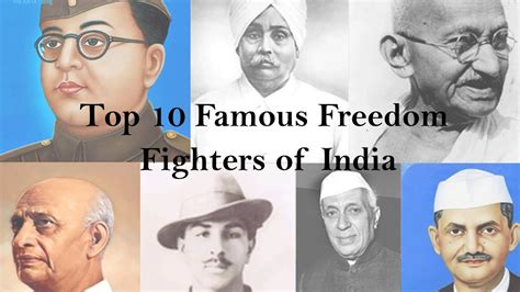 10 Freedom Fighters Of India