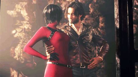 Resident Evil Separate Ways Ada Wong Flirts With Luis Youtube