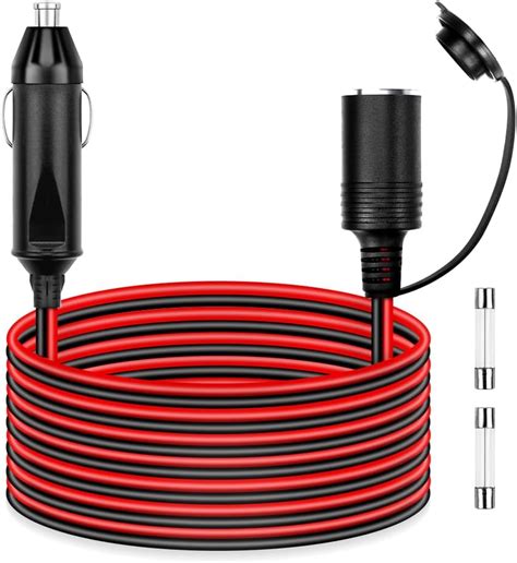 ALITOVE Cable de extensión para encendedor de cigarrillos de 12 AWG