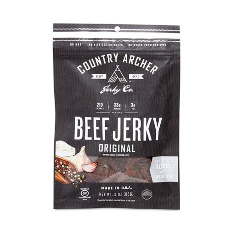 Country Archer Jerky Co Original Beef Jerky Thrive Market