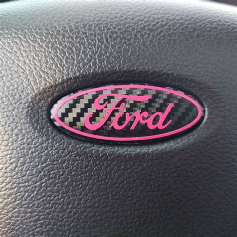 Ford Steering Wheel Airbag Logo Emblem Overlay Decal Many Colors