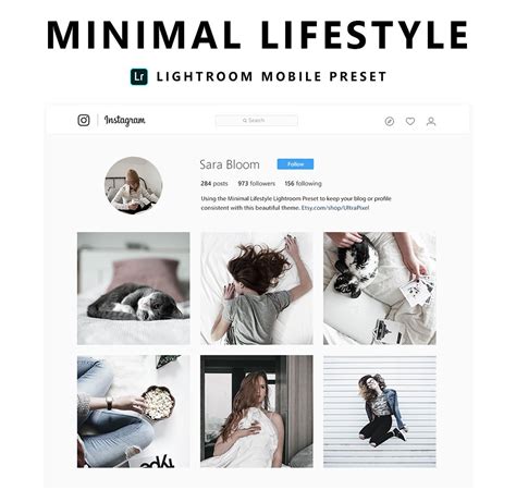 Minimal Lightroom Mobile Preset Masterbundles