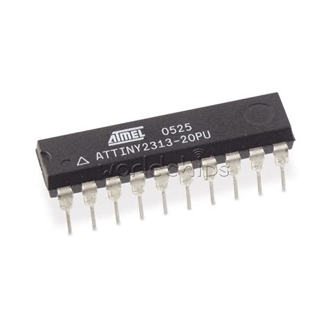 ATMEL ATTINY 2313 ATTINY2313 20PU MCU AVR CHIP IC DIP 20 EBay