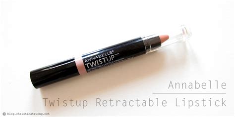 Annabelle Twistup Retractable Lipstick Crayons Christina Truong