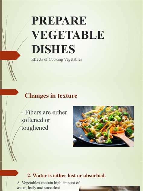 Prepare Vegetable Dishes Pdf