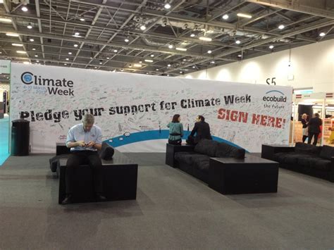Climate Week Pledge Wall Eobuild Pledge Climates Supportive