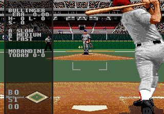 Screenshot Of World Series Baseball 98 Genesis 1997 MobyGames