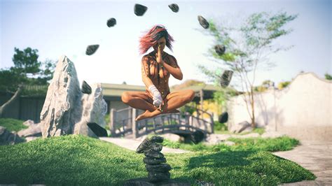 Monk Meditation By GeteraFromFaerun Hentai Foundry