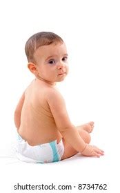 Nude Baby Boy Isolated On White Stock Photo Shutterstock