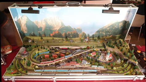 Märklin Spur Z Koffer Modellbahn mit Live Video per Funk von Alois