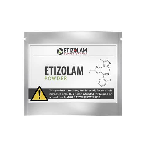 Etizolam Powder - Etizolam Supply.ca