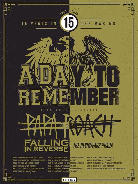 A Day To Remember Announce New Tour • Chorusfm