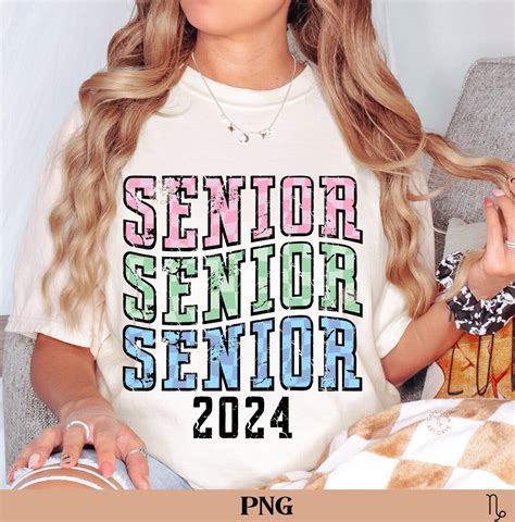 Senior 2024 Kariert PNG Und SVG 2024 Senior Svg Absolvent 2024 Svg