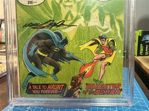 Batman 232 CGC SS 7 5 Neal Adams Signed 1st Appearance Of Ra S Al Ghul