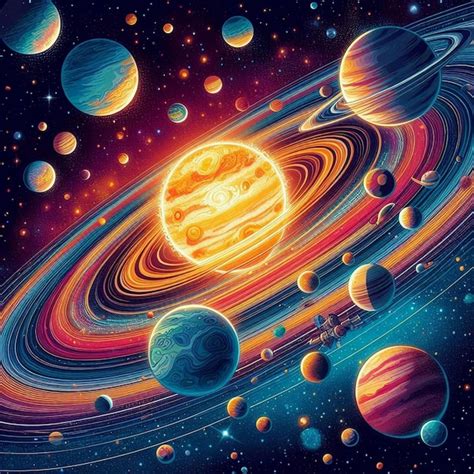 Premium Photo Planets Of The Solar System In The Universe