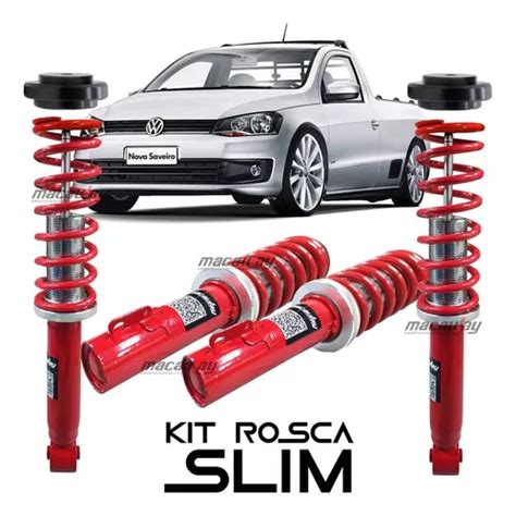 Kit Suspens O Rosca Slim Completo Vw Saveiro G G G G