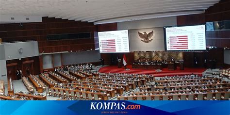 Dpr Resmi Sahkan Ruu Kementerian Negara Jadi Undang Undang Halaman All