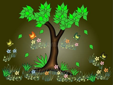 That Is The Illustration Of Amazing Nature Which Is Looking So