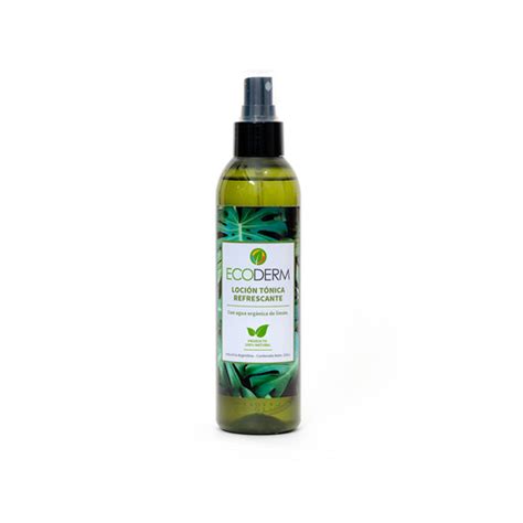 LOCIÓN TÓNICA Y REFRESCANTE 125CC ECODERM Biomarket