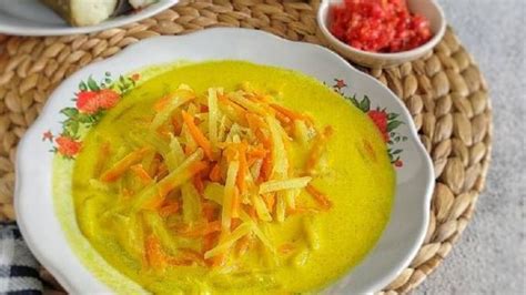 Resep Gulai Labu Siam Sajikan Bersama Lontong Dan Telur Makin Nikmat