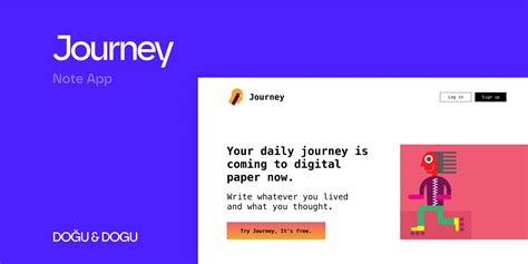 Journey Creative Note Taking App Ui Figma