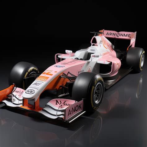 Premium Photo A Pink Race Car With A Pink Sign That Saysthank Youon It