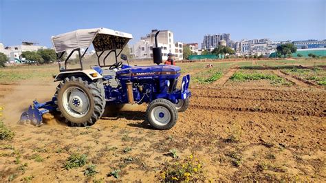 Farmtrac Allrounder Hp Tractor Escorts Tractor Rotavator