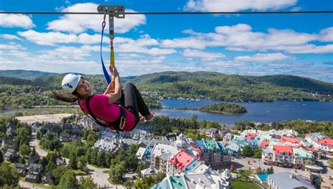 Thrill Seeker Activities At Mont Tremblant Mont Tremblant Activity Centre Quebec