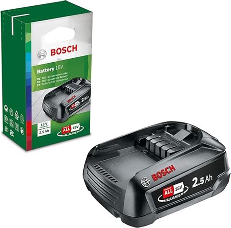 Bosch Home And Garden 1600A005B0 Batterie 18 V 2 5 Ah Lithium Ion