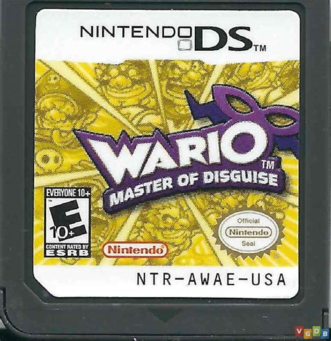 Wario Master Of Disguise Vgdb Vídeo Game Data Base