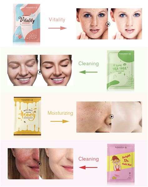 Custom Private Label Korean Whitening Moisturizing Sheet Fruit Beauty