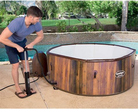 Buy Bestway SaluSpa Helsinki 7 Person Portable Inflatable Hot Tub AirJet Spa W Pump And EZ Spa