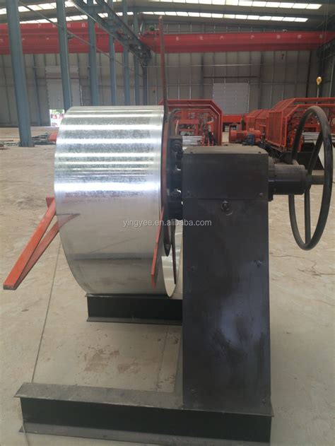 Manual Type Decoiler Uncoiler For Steel Coils High Quality Manual