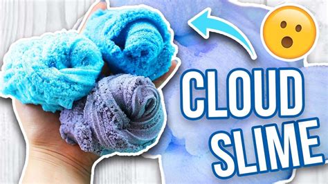 Diy Perfect Cloud Slime Amazing Drizzle Youtube