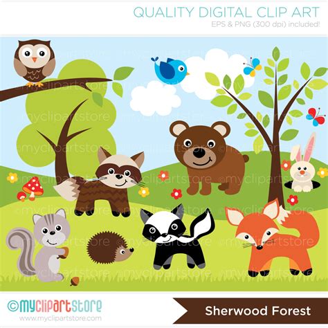 Forest animal clipart 20 free Cliparts | Download images on Clipground 2024