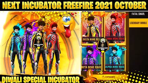 Diwali Special Legendary Bundle Incubator Freefire New Incubator