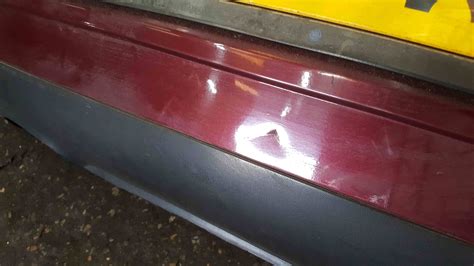 Volkswagen Polo 9n3 2006 2008 Rear Bumper Lc3r Rosewood Store Used