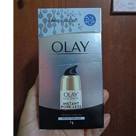 โอเลย์ โททัล เอฟเฟ็คส์ สปอต เลส เซรั่ม 7 กรัม Olay Spot Less Serum 1กล่องมี 6ซอง Shopee Thailand