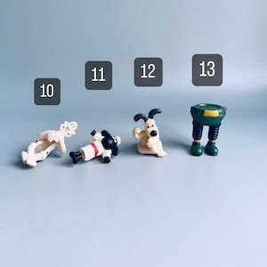 Wallace Gromit Figures CHOOSE YOUR OWN Wallace And Gromit Small