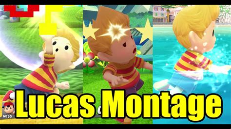 Lucas Various Animations Montage And Much More Super Smash Bros Wii U