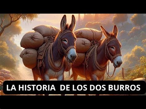 La Historia De Los Dos Burros Cuento Para Reflexionar Youtube