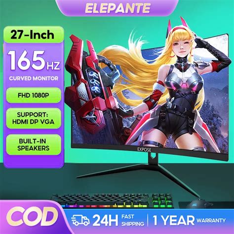 27 Inch 24 Inch Gaming Monitor 165hz75hz Ips Pc Computer Frameless
